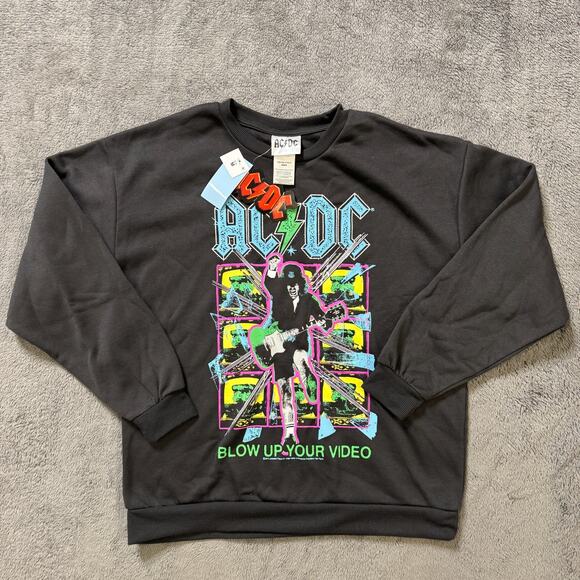 perryscope production Other - AC/DC Blow up Your Video Tour Sweater Retro NWT Adult M Graphic Tee Crew Neck